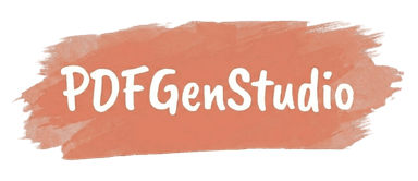 PDFGenStudio Logo